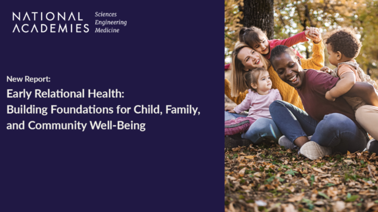 Early relational health report 